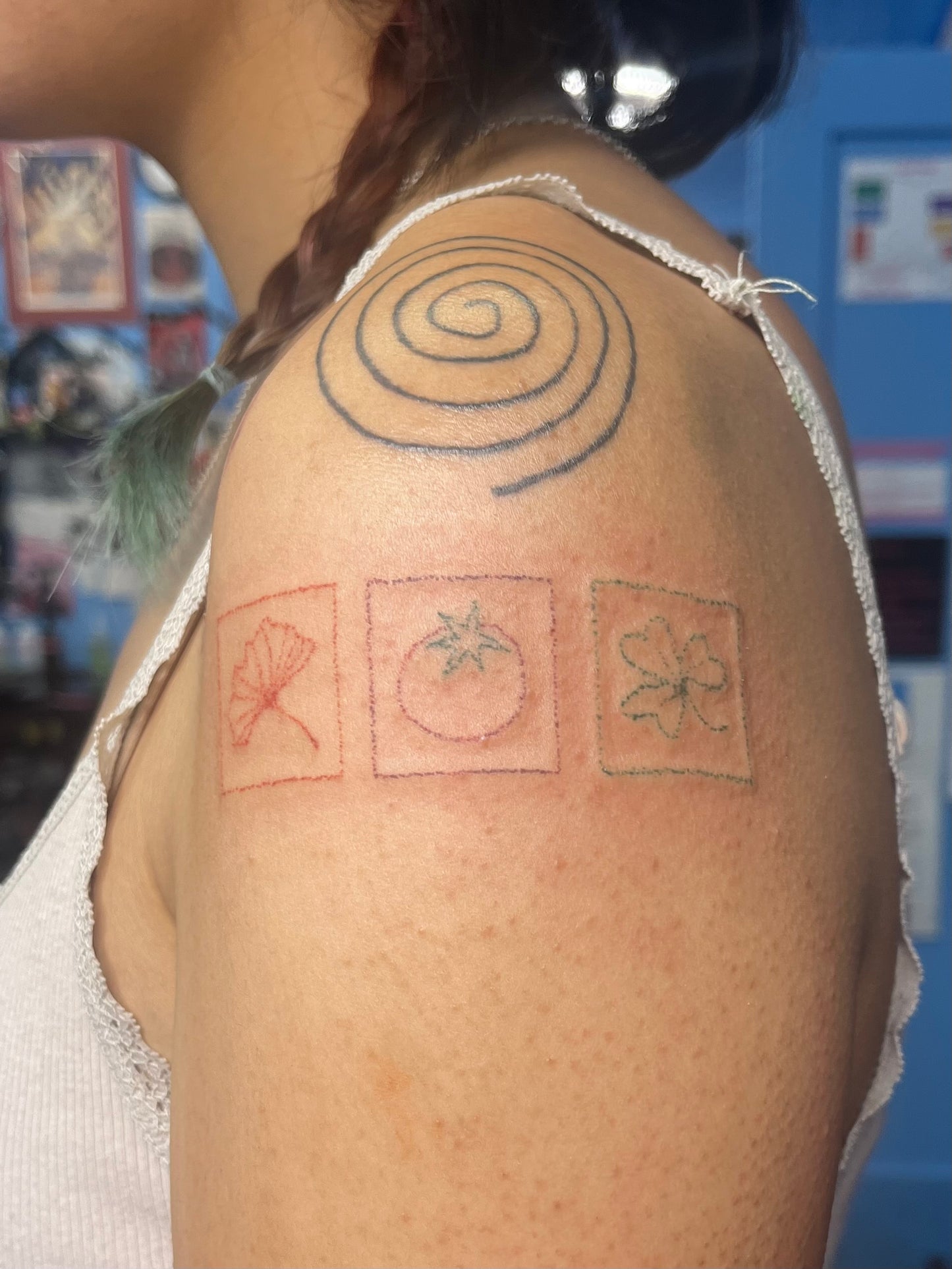 Tattoo with Hana