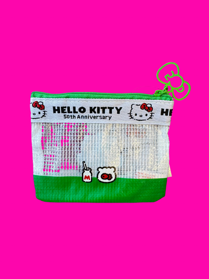 Hello Kitty 50th Anniversary Hangyodon Zipper Pouch