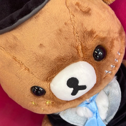 Rilakkuma Wearing a Suit with Blue Tie Plush by San-X