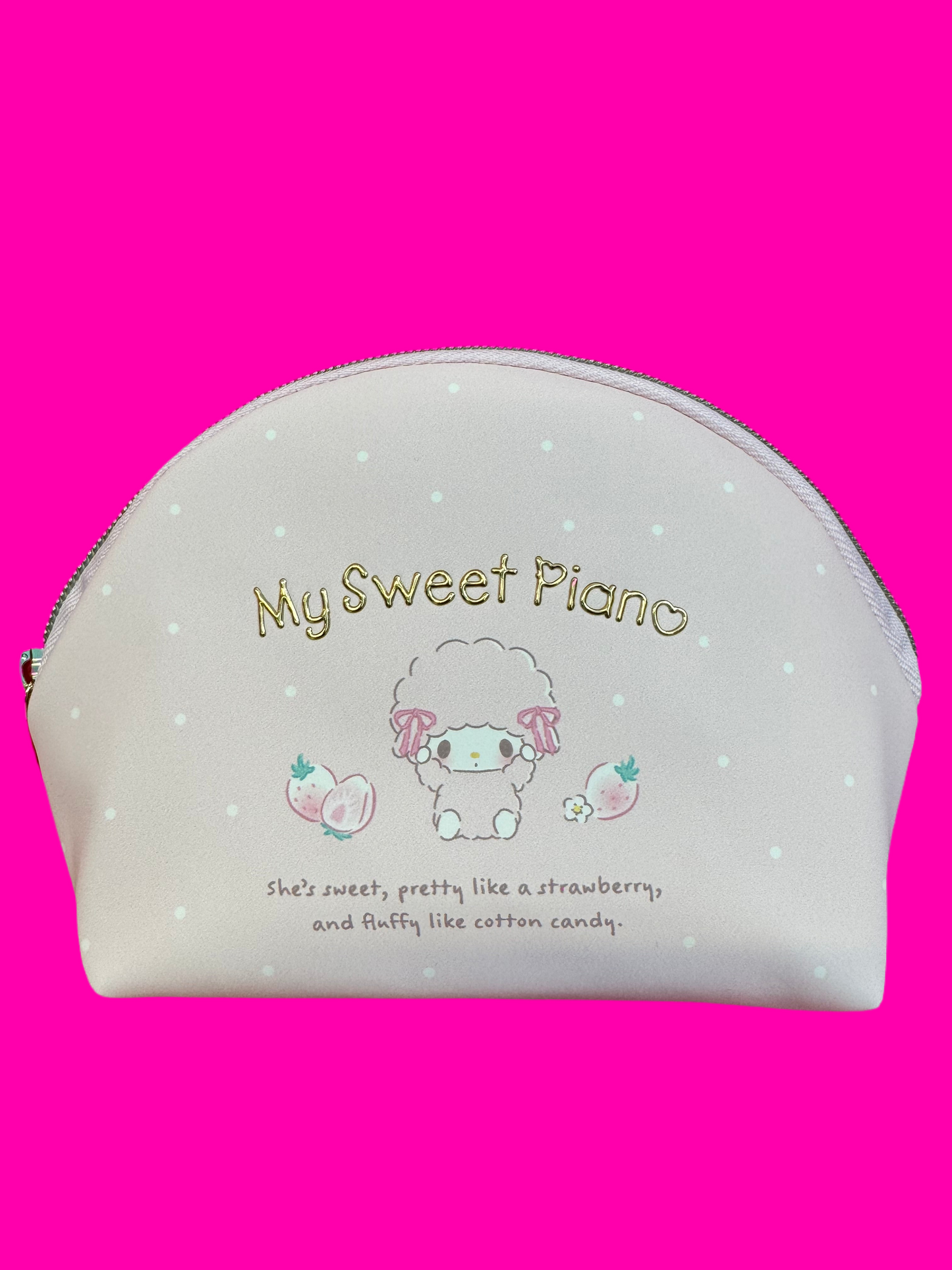 My Sweet Piano Zipper Pouch