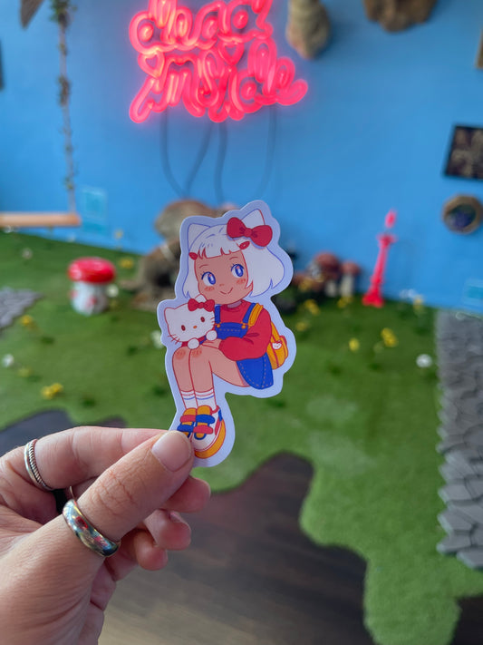 Hello Kitty Sticker by Nana