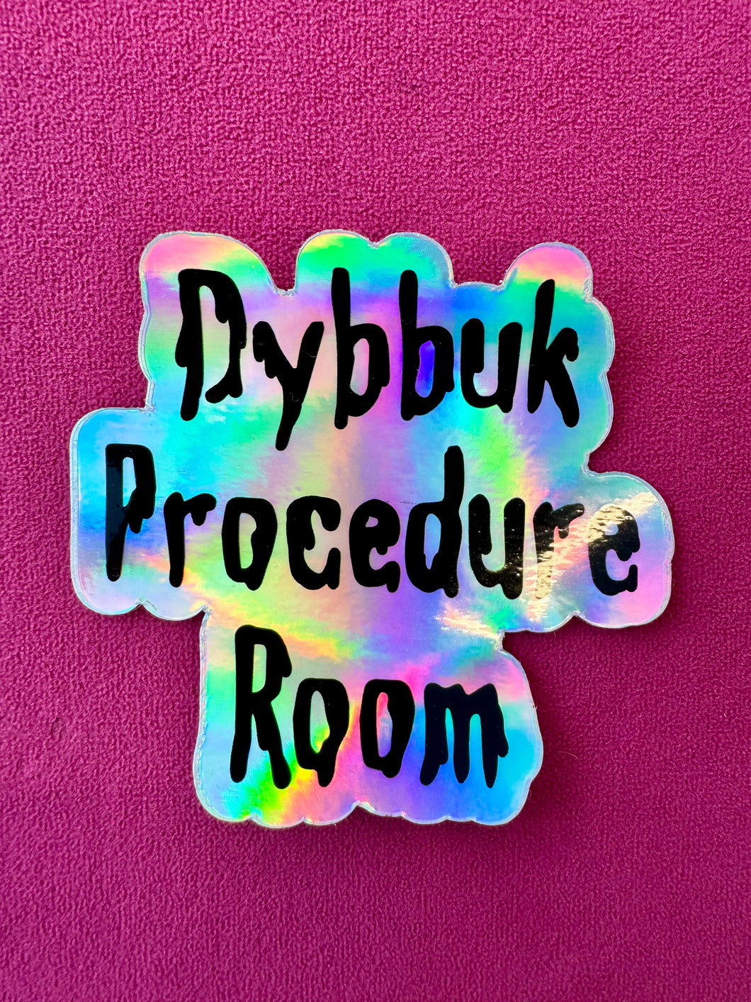Pixley’s Dybbuk Procedure Room Sticker