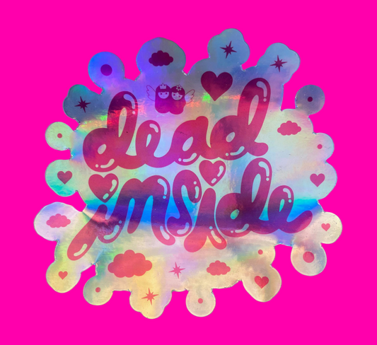 Pixley's Dead Inside Sticker made by Itzel