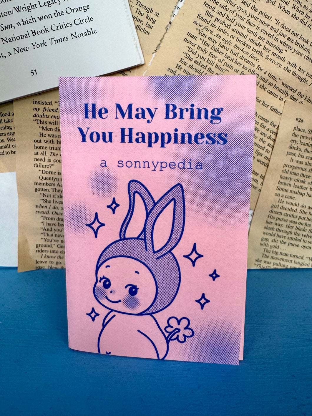 “He May Bring You Happiness” - a Sonnypedia Zine by Nana