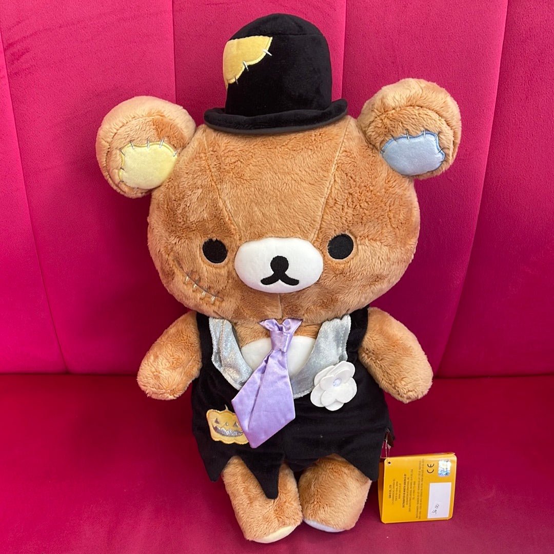 Rilakkuma Wearing a Suit with Purple Tie Plush by San-X