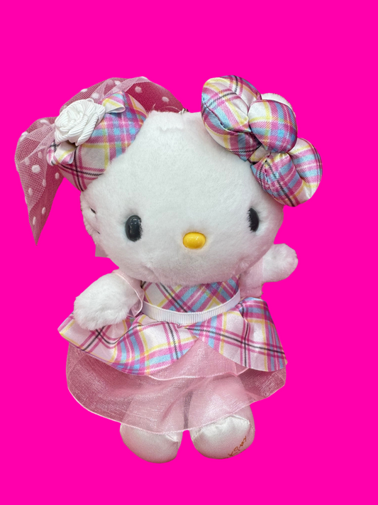 Hello Kitty 50th Anniversary Plush Keychain