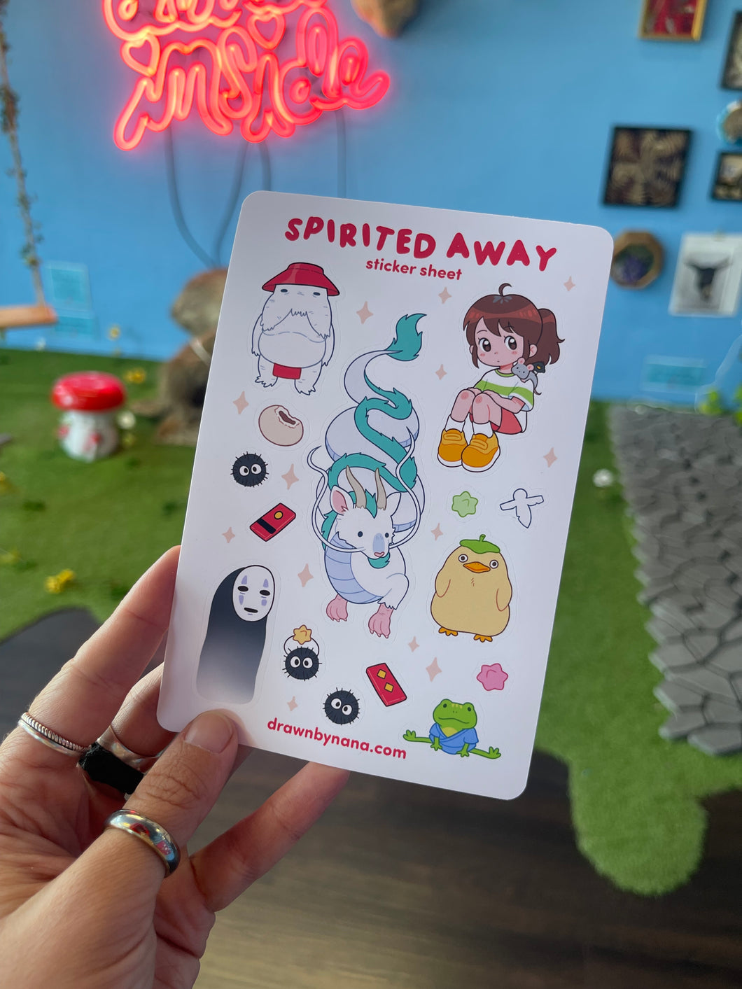 Spirited Away Sticker Sheet by Nana