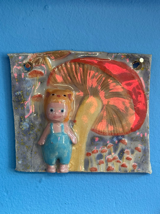 Sonny Angel Ceramic Tile - Mushroom