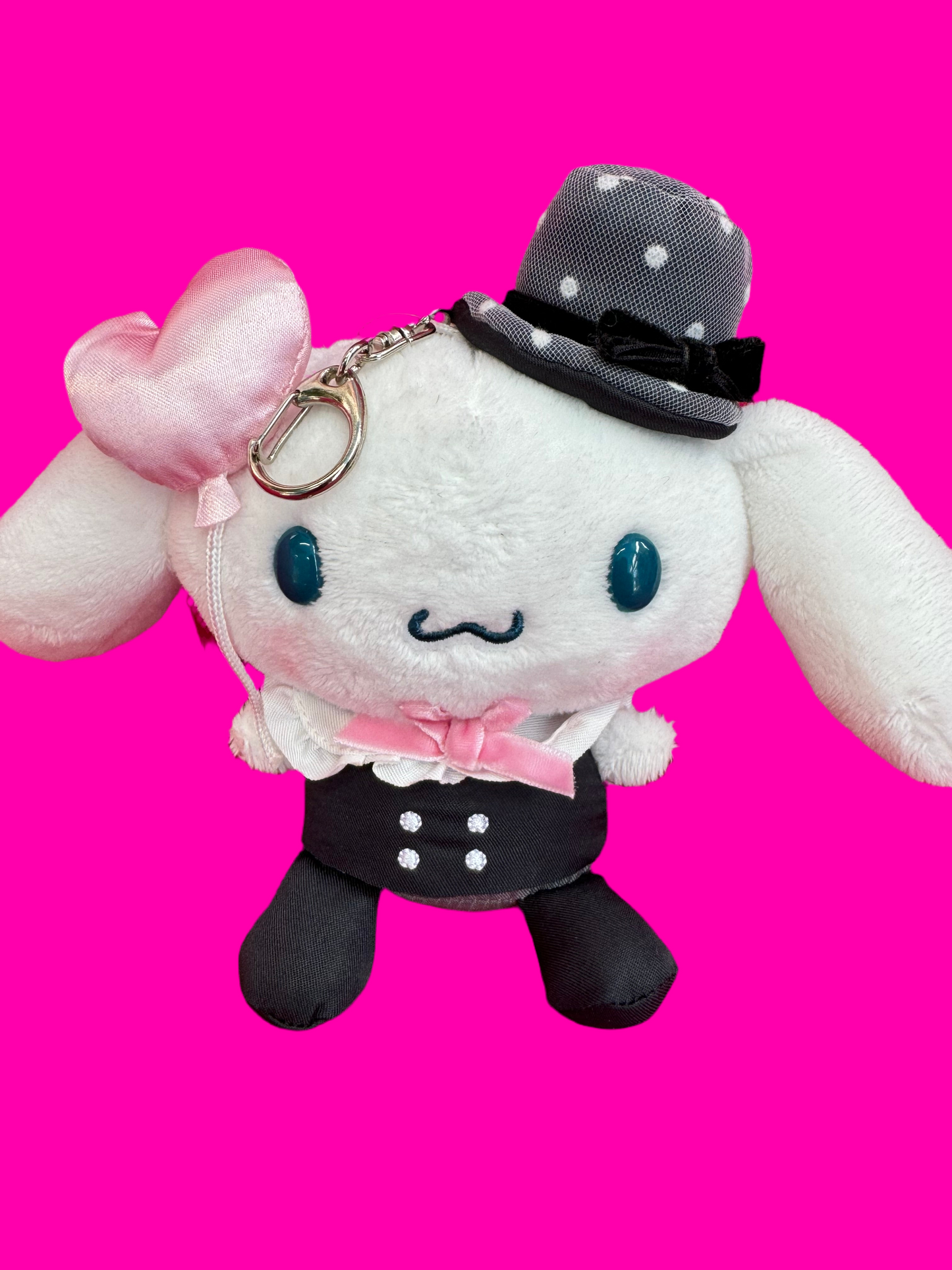 Cinnamoroll Dress-up Plush Keychain