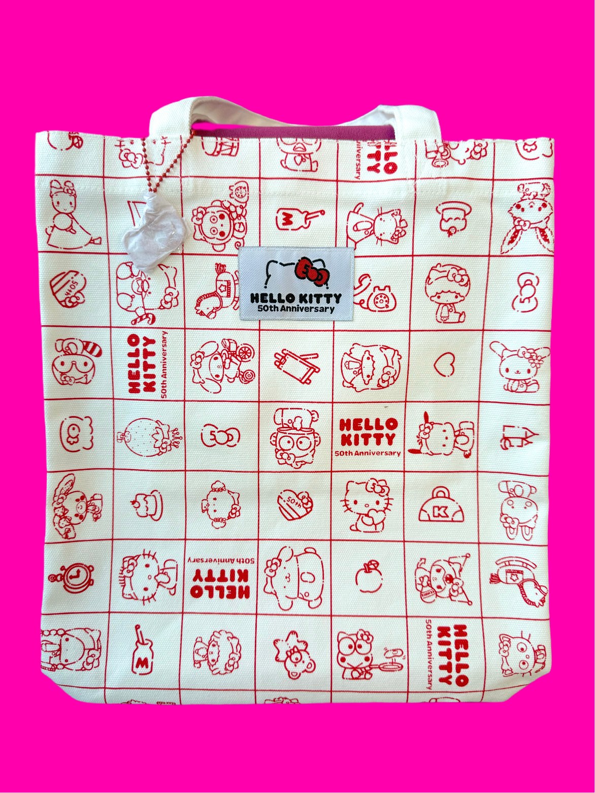 Hello Kitty 50th Anniversary Character Tote