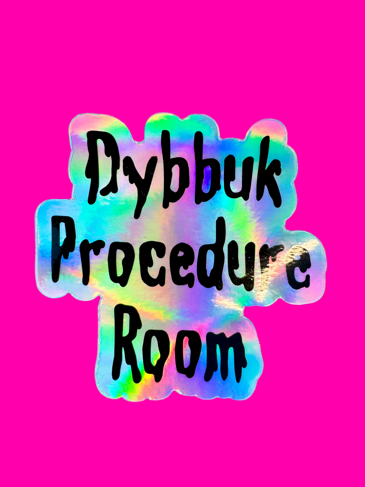 Pixley’s Dybbuk Procedure Room Sticker