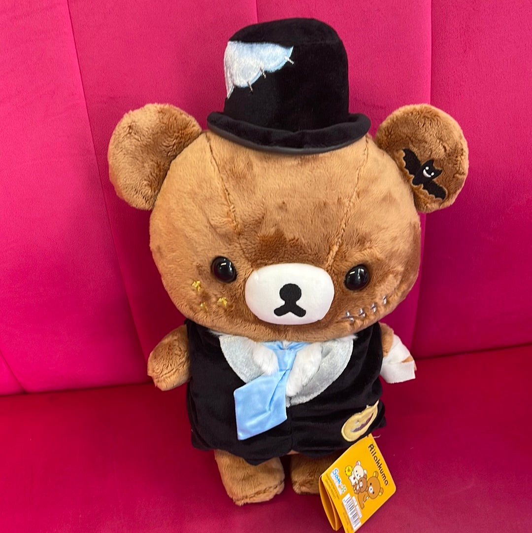 Rilakkuma Wearing a Suit with Blue Tie Plush by San-X