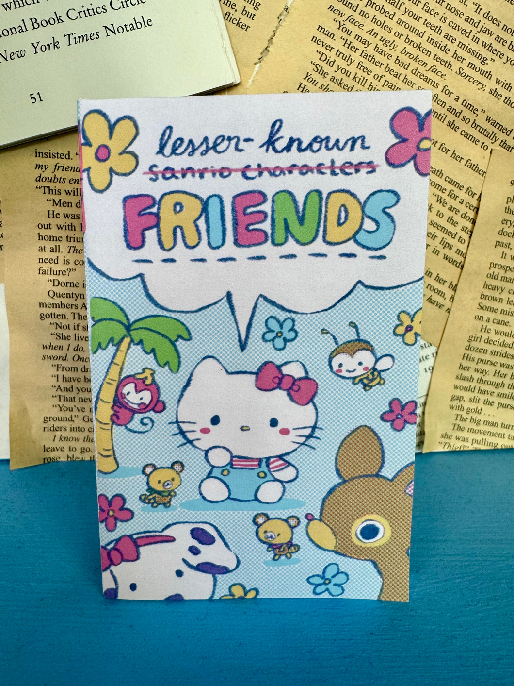 Lesser-Known (Sanrio Character) Friends Zine by Nana – Pixley's Oddities