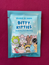 Load image into Gallery viewer, Bitty Kitties Arcylic Keychain Blind Bag by Nana
