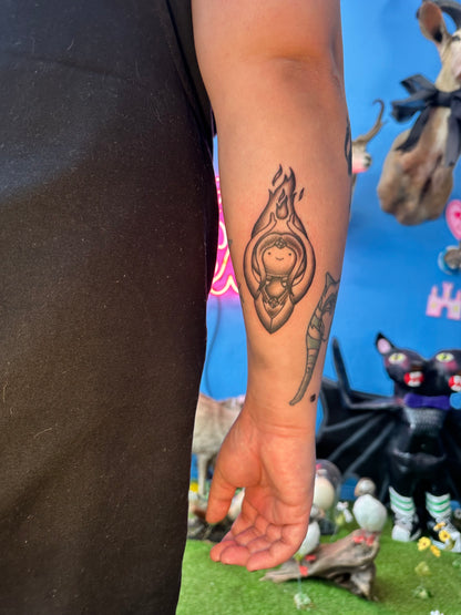 Tattoo with Liz