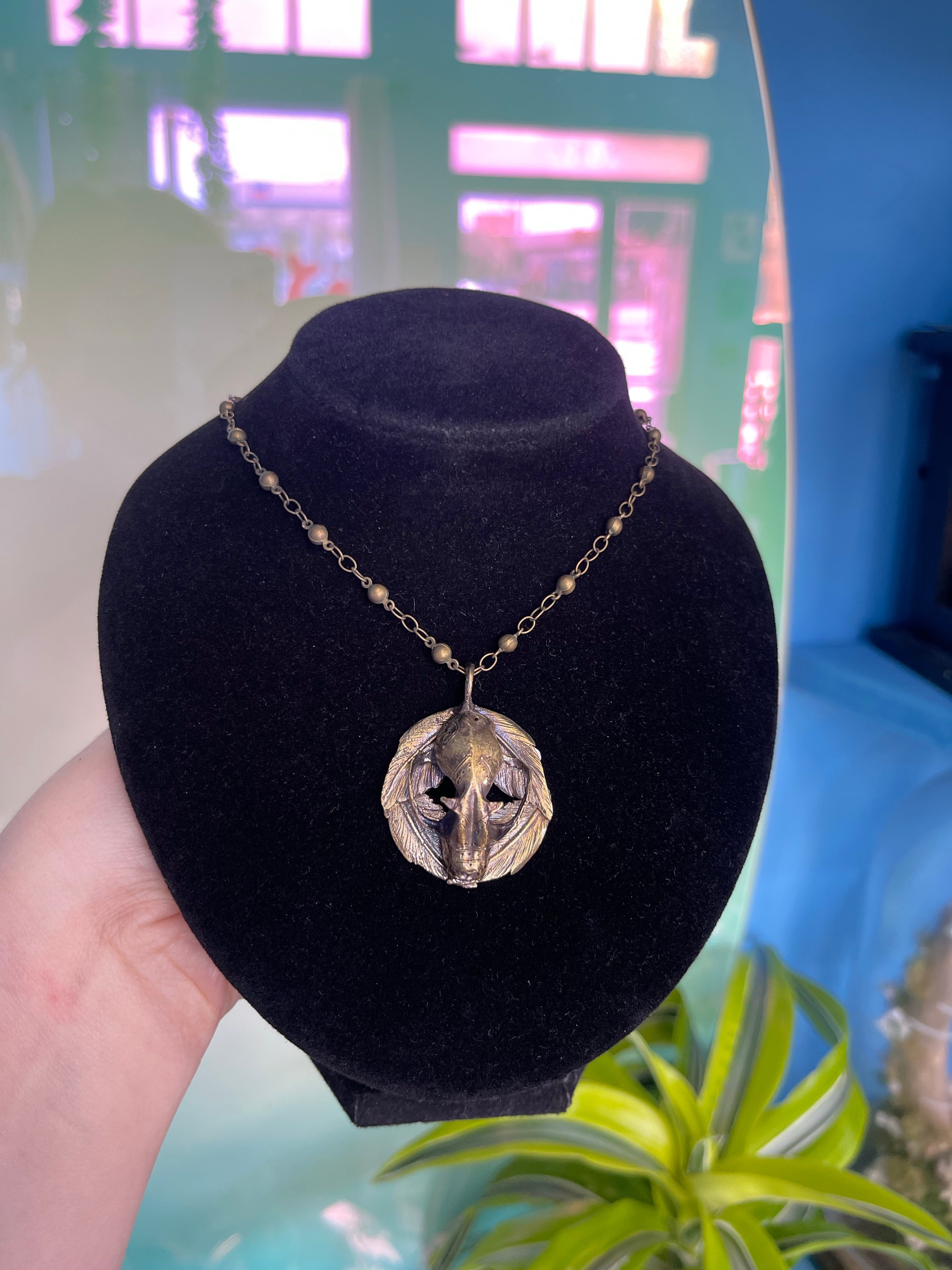 Brass Immortalis III Necklace Pixley's Oddities